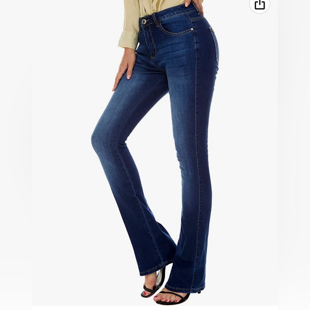 VIPONES Flare Jeans for Women Ripped high waisted